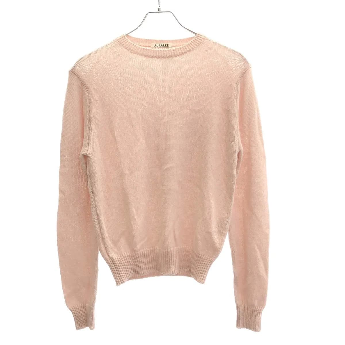 AURALEE オーラリー 26SS SUMMER CASHMERE KNIT P/O サマーカシミヤニットセーター