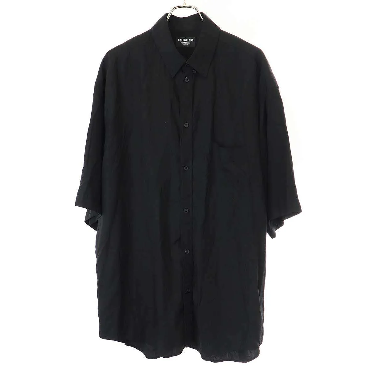 BALENCIAGA バレンシアガ Short Sleeve Shirt Large Fit シャドーロゴショートスリーブシャツ