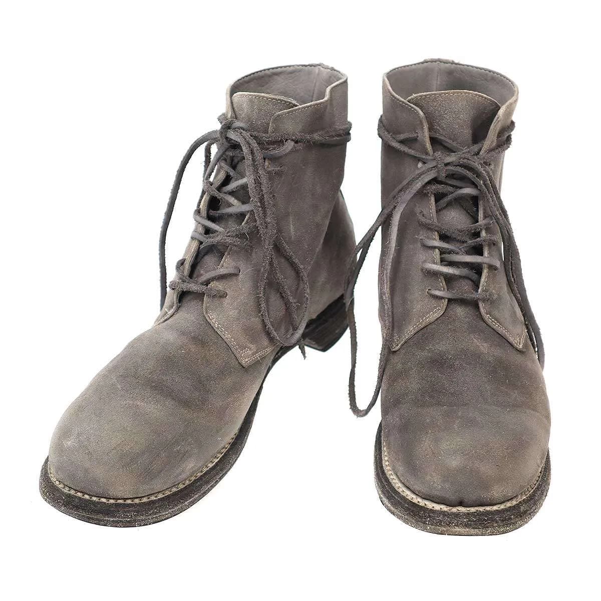GUIDI グイディ レースアップレザーブーツ