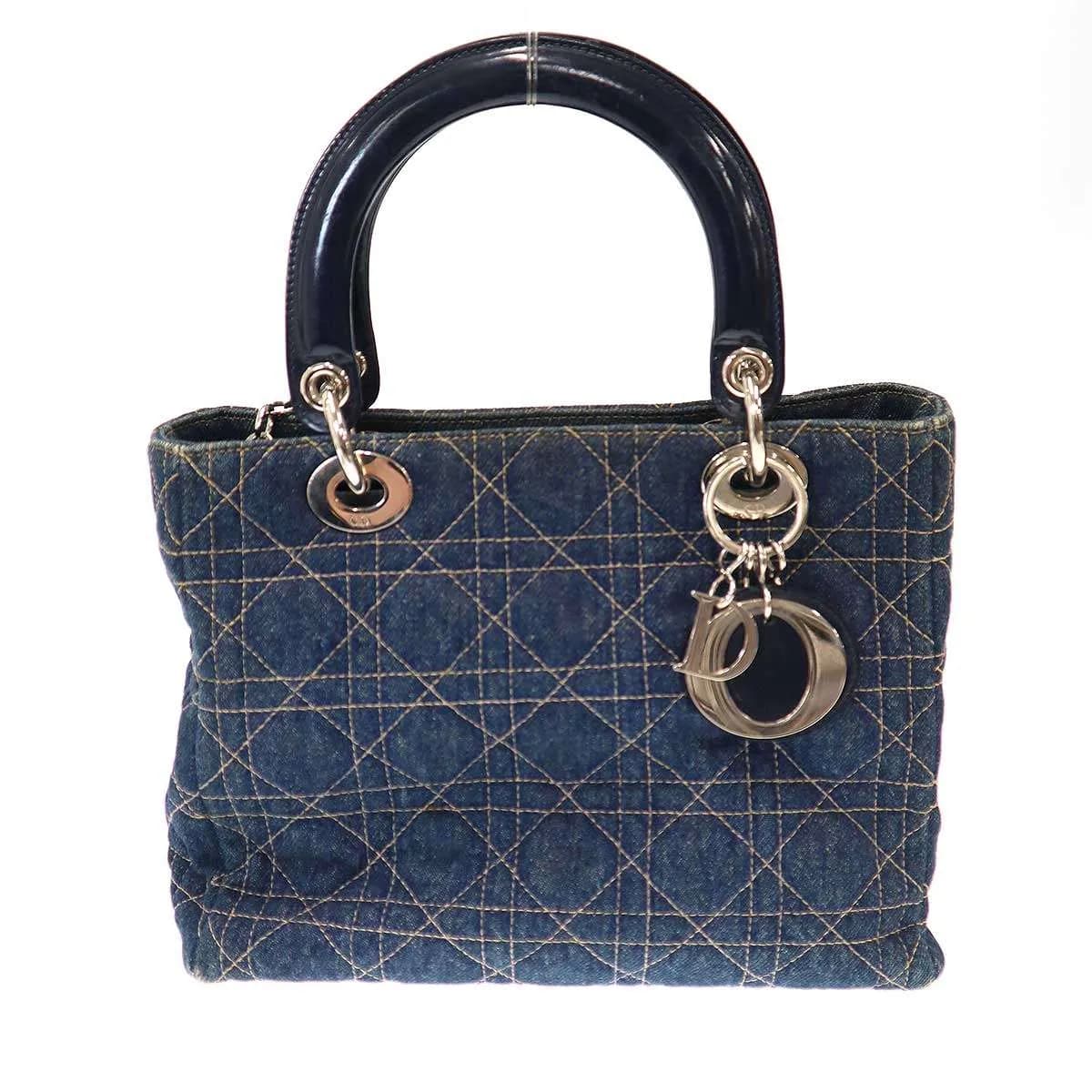 Christian Dior クリスチャンディオール レディディオール デニムカナージュ ショルダーバッグ MA-0927