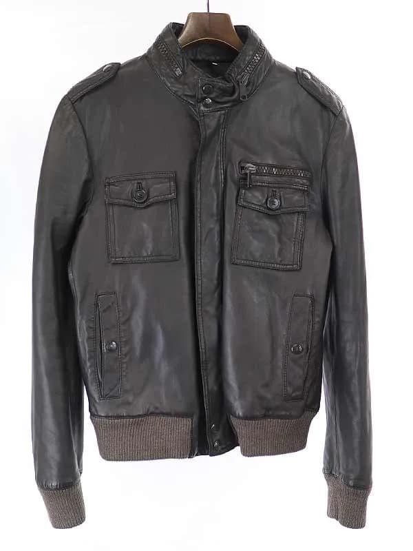 Dior HOMME ディオールオム 05AW グラム期 エポレットリブレザージャケット