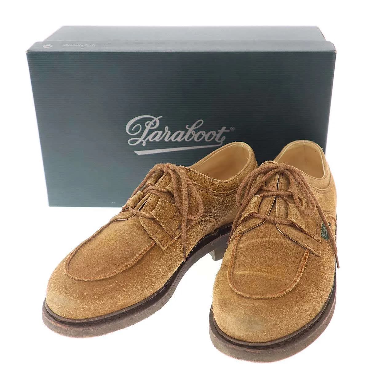 Paraboot パラブーツ×アーペントル CAMBRIOL スエードレザーシューズ