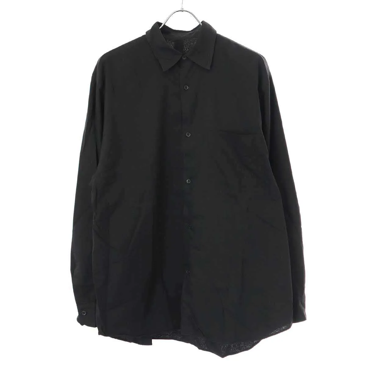 COMOLI コモリ 24AW KHADIコットンWレイヤー コモリシャツ A03-02006