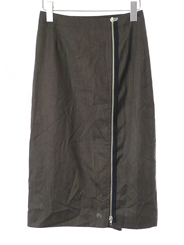 Maison Margiela メゾン マルタン マルジェラ 1998AW 初期 ウールジップアップスカート