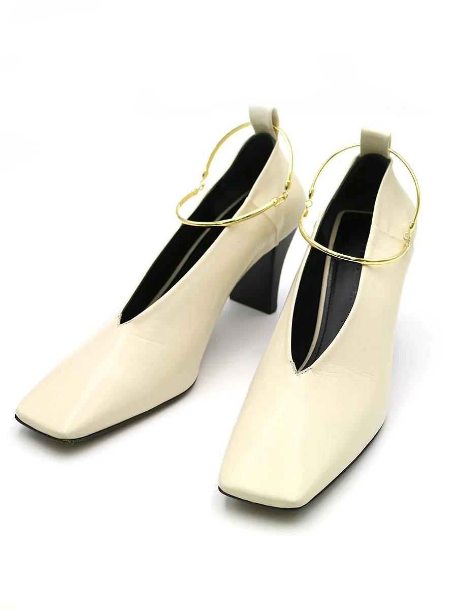 JIL SANDER JIL SANDER Leather high heel shoes