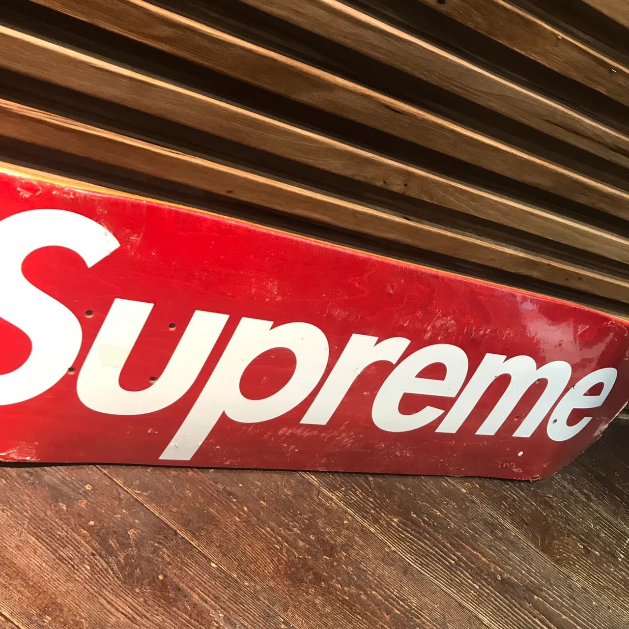 Supreme Supreme 08AW Stained Logo Deck