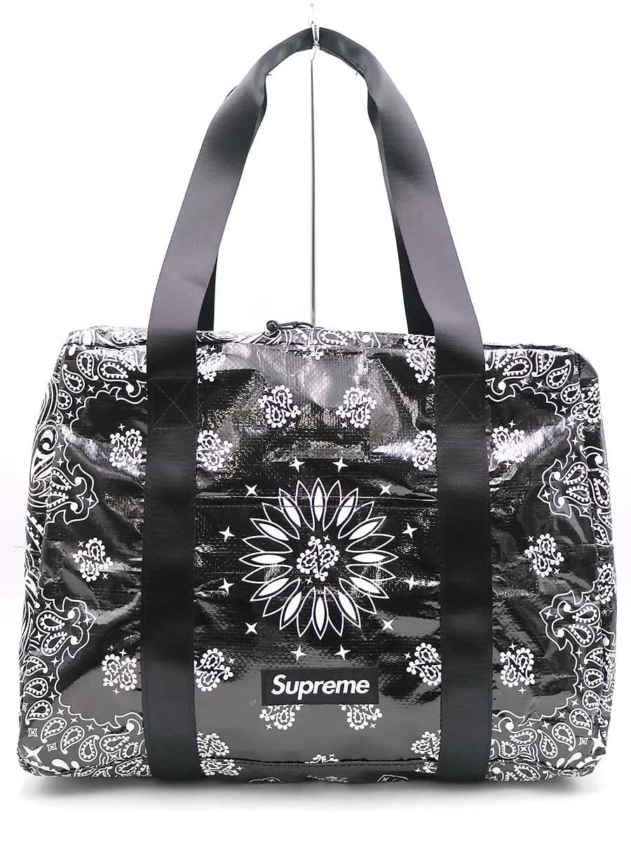 Supreme シュプリーム 21SS Bandana Tarp Small Duffle Bag ダッフルバック