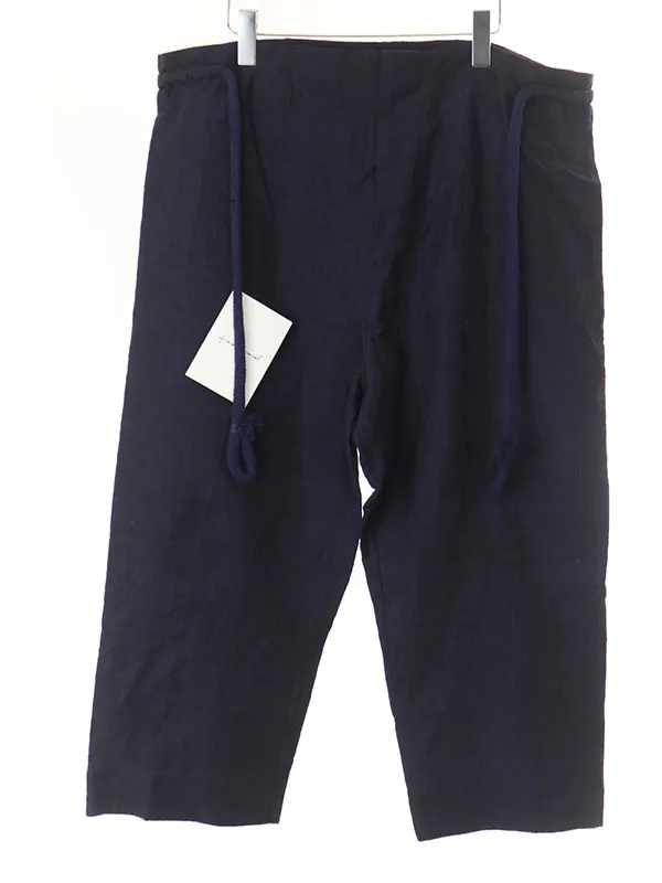 Toogood トゥーグッド THE STONEMASON CASUAL TROUSER リネンワイドトラウザーパンツ