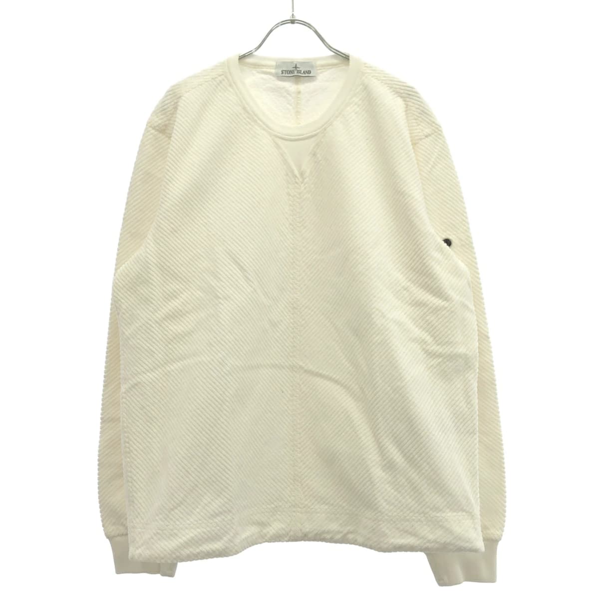 STONE ISLAND ストーンアイランド コーデュロイガーメントダイ スウェットトレーナー 771563211