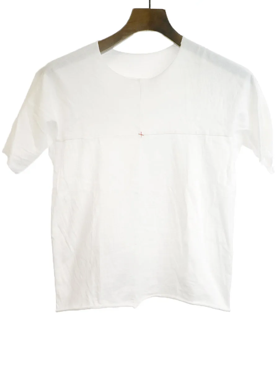 m.a+ エムエークロス フロントクロスデザインTシャツ