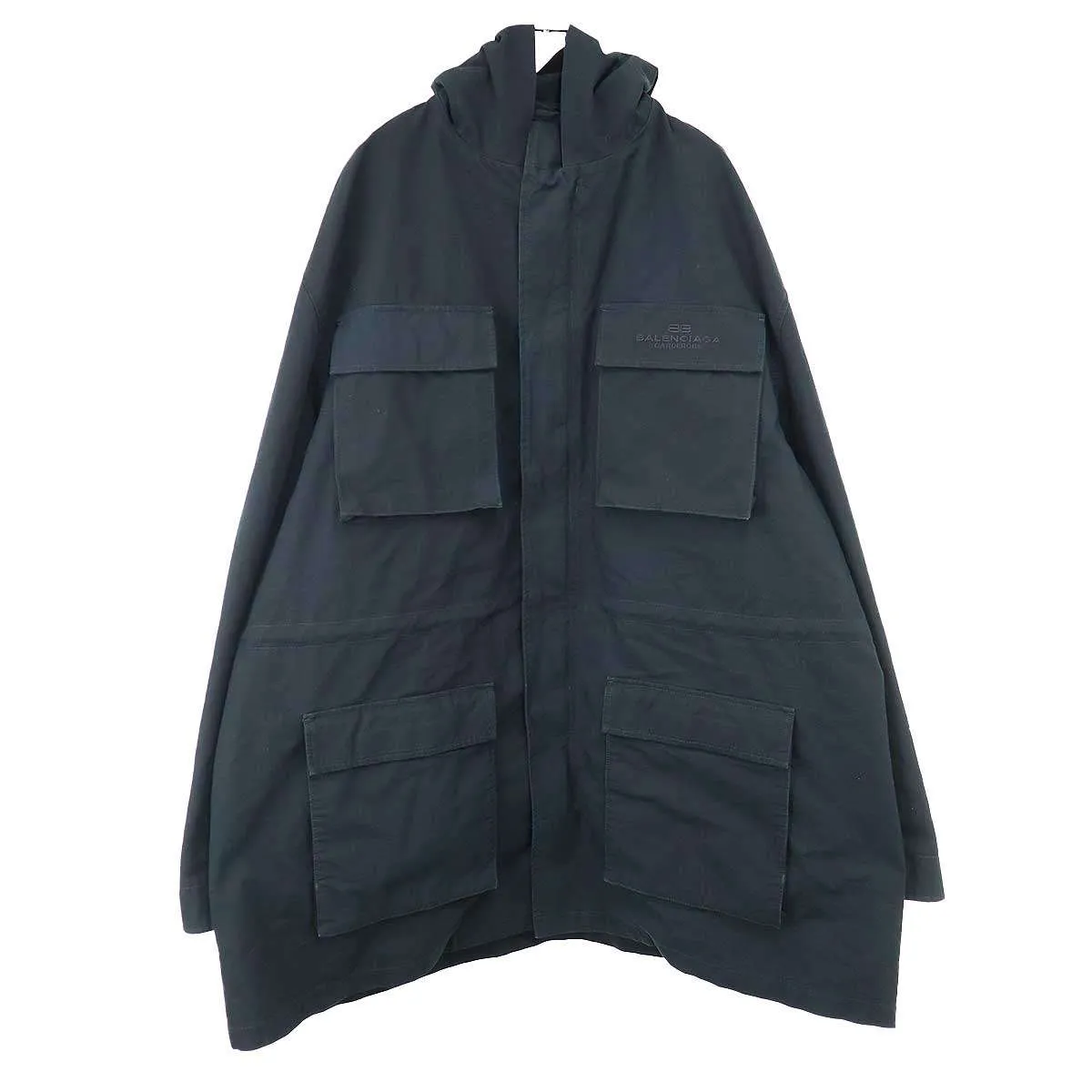 BALENCIAGA バレンシアガ 25SS Cotton Ripstop Uniform Parka リップストップ マウンテンジャケット 814436 TQP13