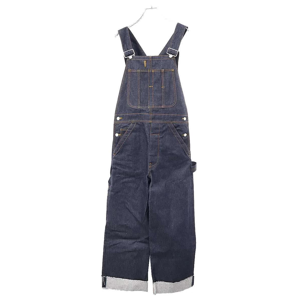 MADISON BLUE マディソンブルー 24AW BIBALL WIDE PT NO FADE DENIM デニムオーバーオール MB244-4001