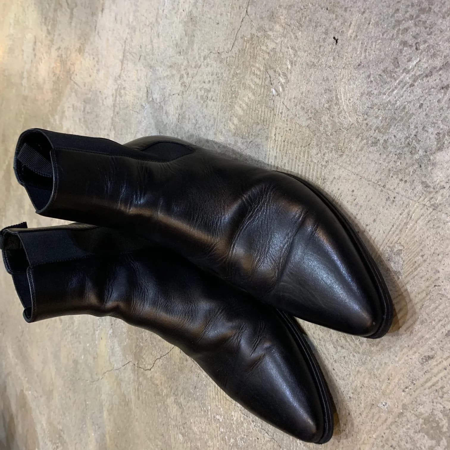 CELINE CELINE 19SS SIDE GORE BOOTS