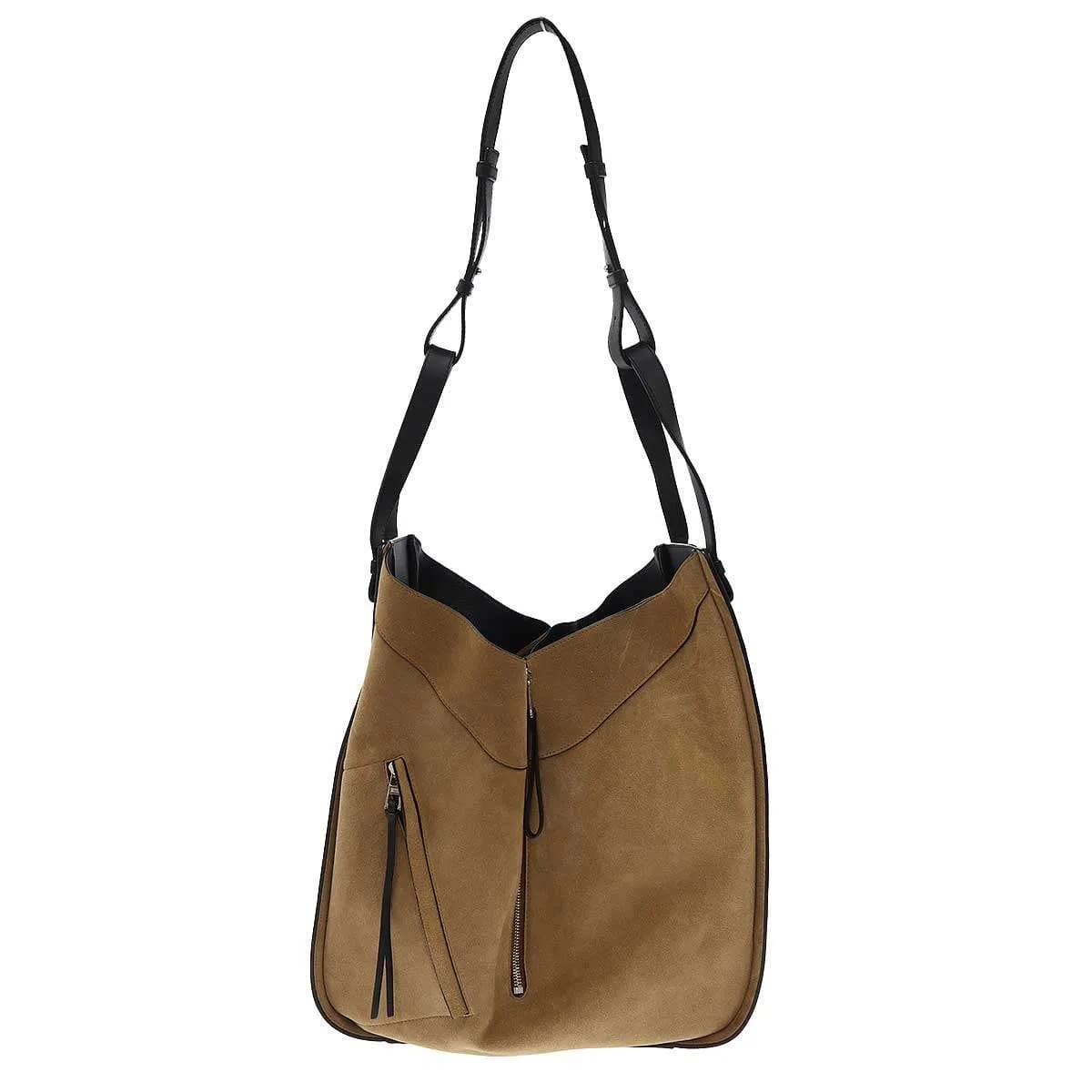 LOEWE ロエベ ハンモック ラージ スウェードコンビショルダーバッグ 262028