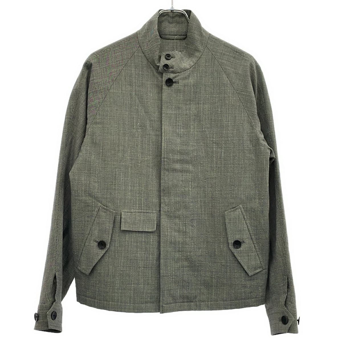COHERENCE コヒーレンス FOULARD GIANNI ウールリネン スウィングトップブルゾン ジャケット 0344-08-00308