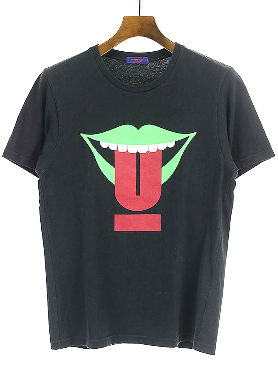 UNDERCOVER アンダーカバー リップロゴプリントTシャツ