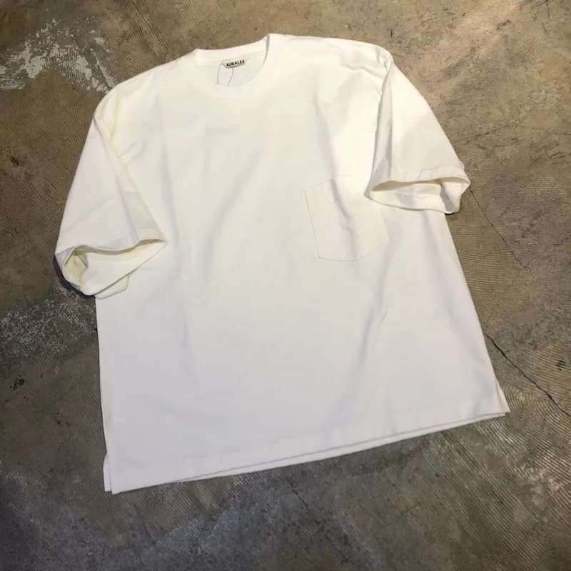 AURALEE AURALEE 19SS STAND-UP TEE
