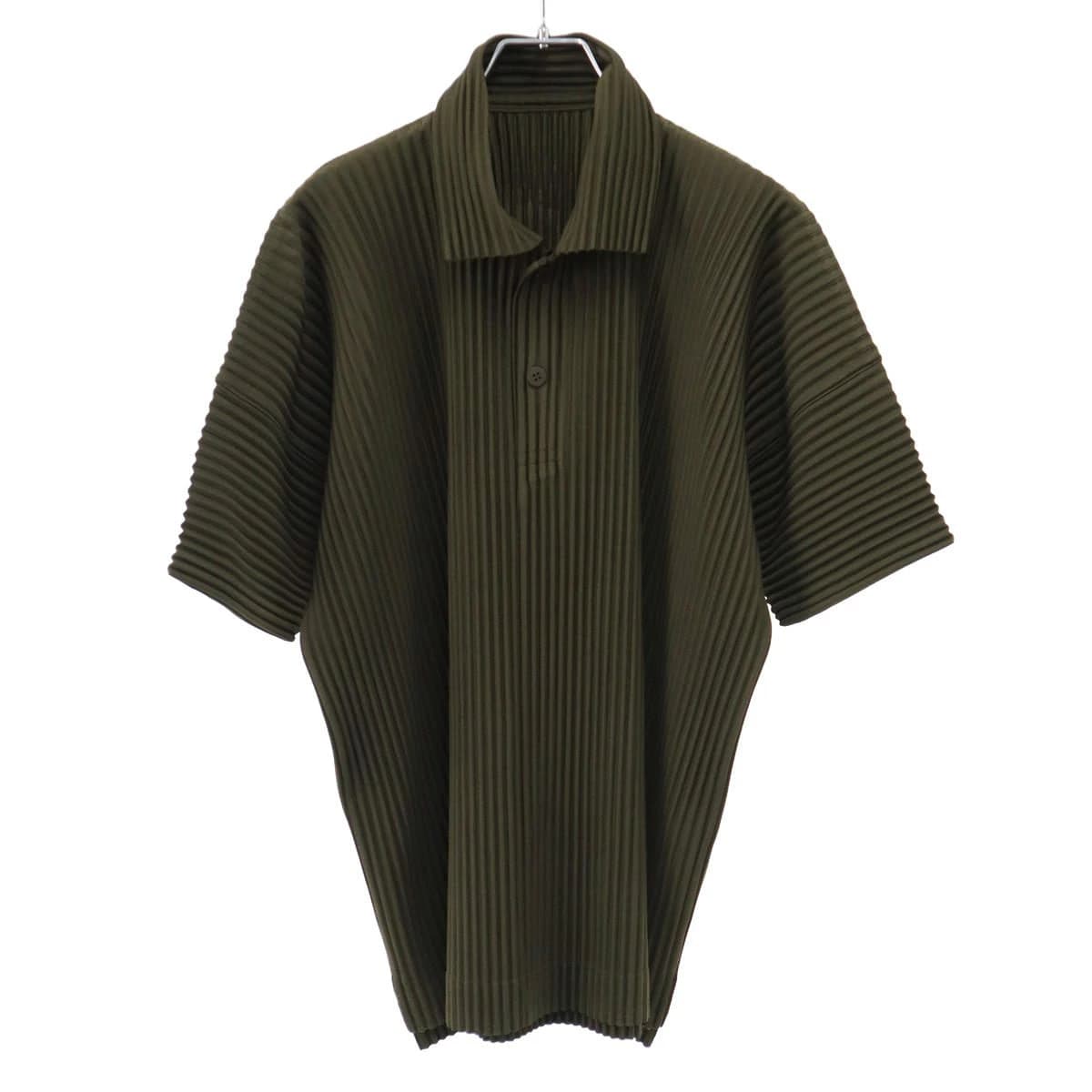 ISSEY MIYAKE オム プリッセ イッセイ ミヤケ MONTHLY COLORS : JUNE プリーツポロシャツ HP61JM061