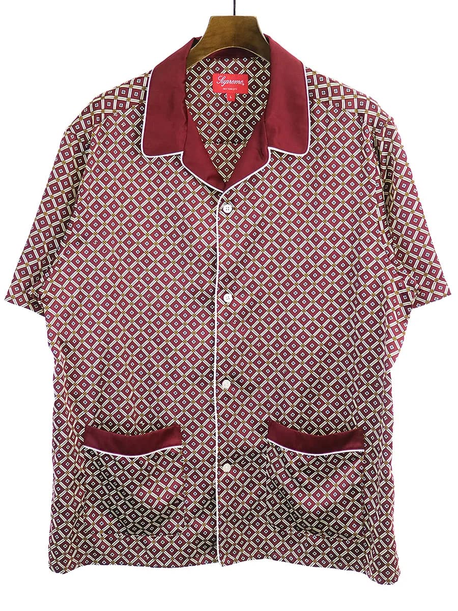 Supreme シュプリーム 20SS Satin Pajama set パジャマセットアップ