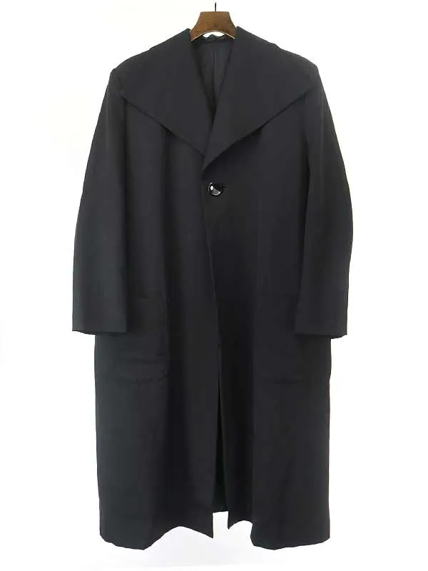 Yohji Yamamoto ヨウジヤマモト IMPER MEABLE ウールオーバーコート