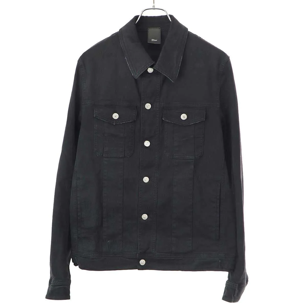 Dior HOMME ディオールオム 11AW Black Berry Denim Jacket ブラックベリー リペアデニムジャケット 133C448TX009