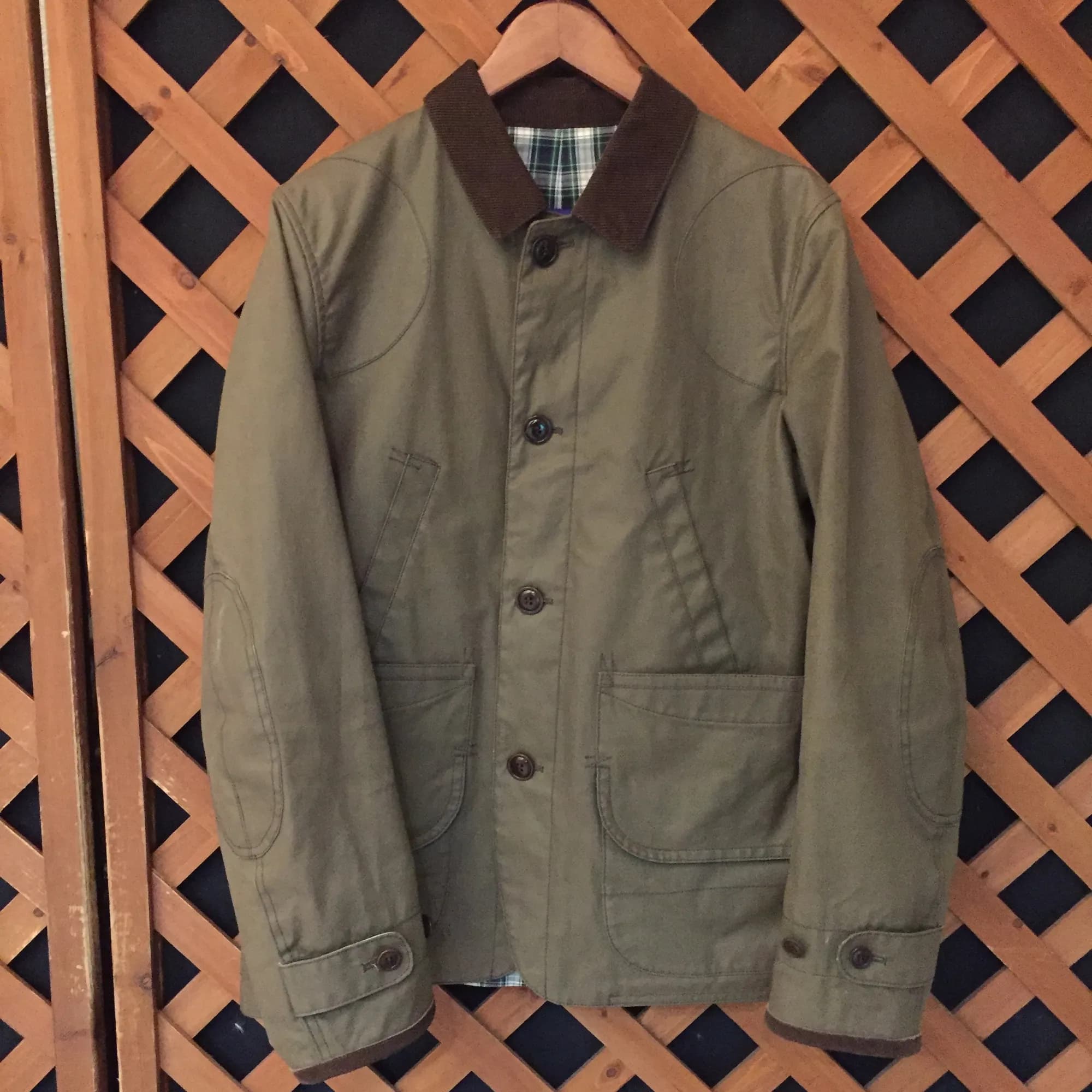 JUNYA WATANABE JUNYA WATANABE COMME des GARCONS MAN 12SS ワックスコットンハンティングジャケット S