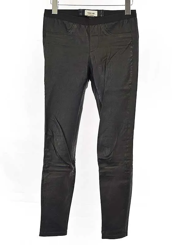 HELMUT LANG ヘルムート ラング ラムレザースリムパンツ