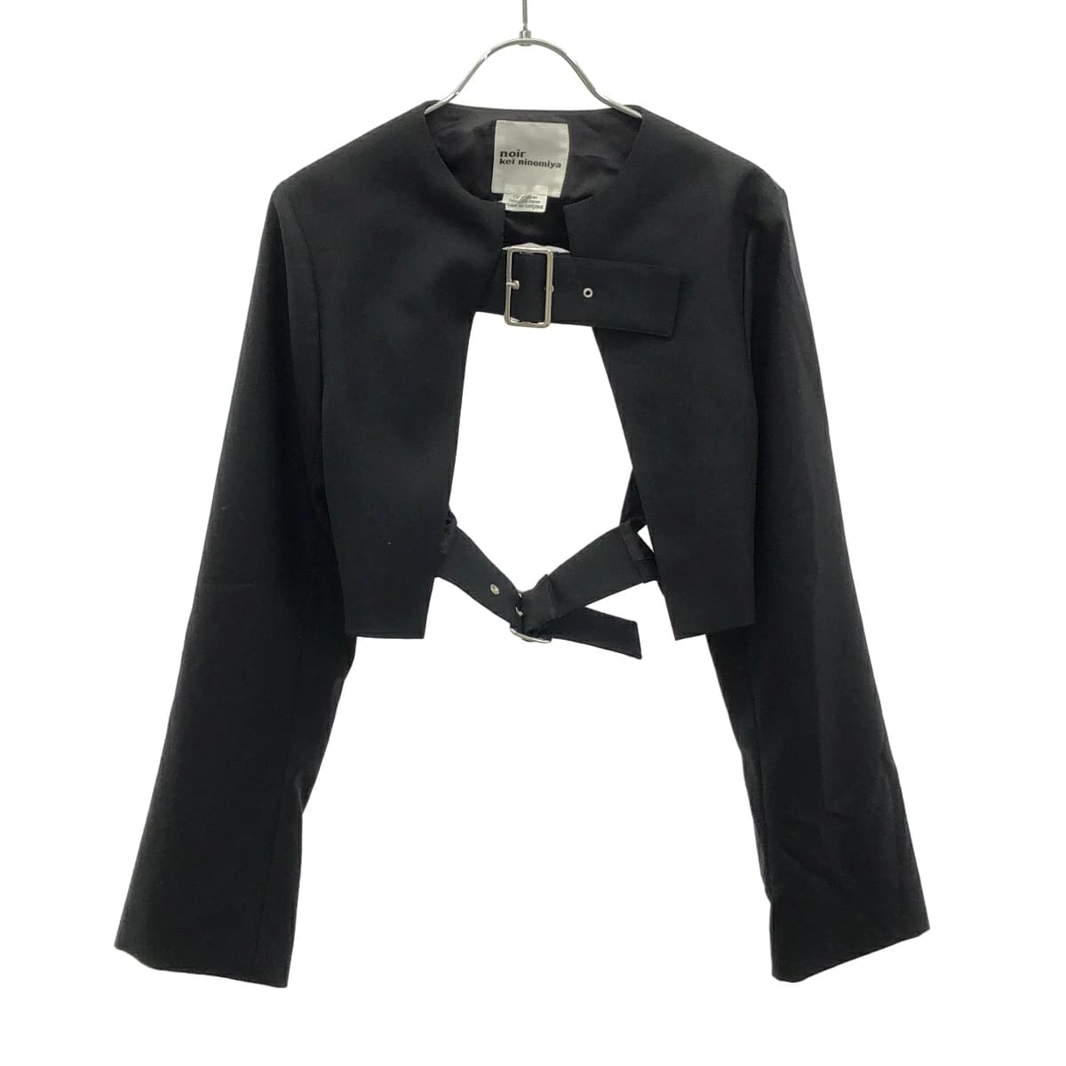 noir kei ninomiya ノワール ケイ ニノミヤ 26SS クロップドボレロジャケット 3Z-J004