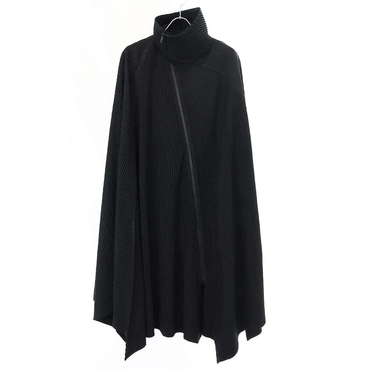 ISSEY MIYAKE オム プリッセ イッセイ ミヤケ 23AW THREE BY SIX Coat プリーツポンチョコート
