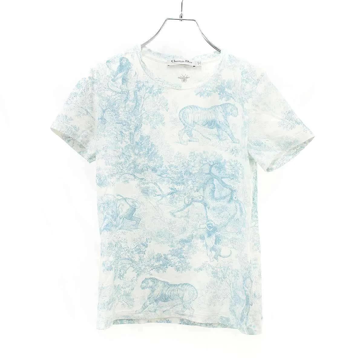 Christian Dior クリスチャンディオール トワル ドゥ ジュイ ソヴァージュ モチーフ ディオリビエラ Tシャツ