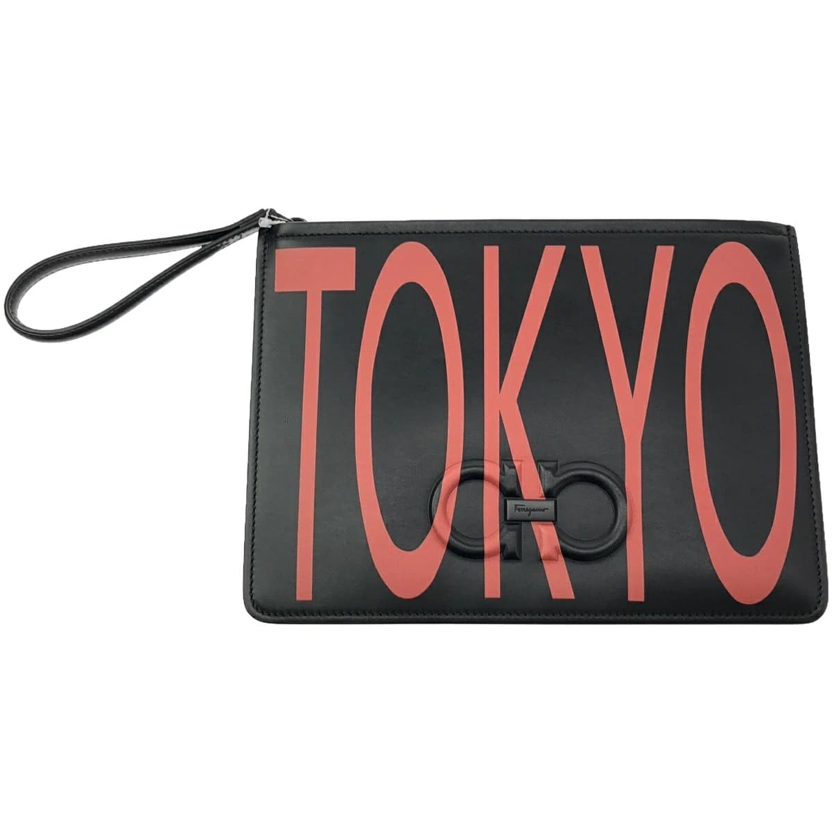 FERRAGAMO フェラガモ TOKYO ガンチーニ クラッチバッグ