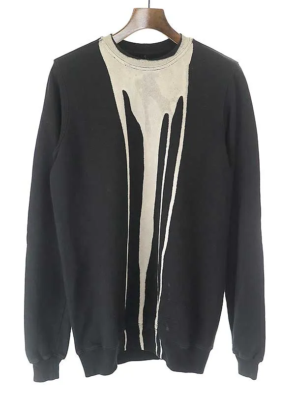 Rick Owens ダークシャドウ バイ リックオウエンス 16AW BLEACH VOMIT SWEAT ブリーチスウェット