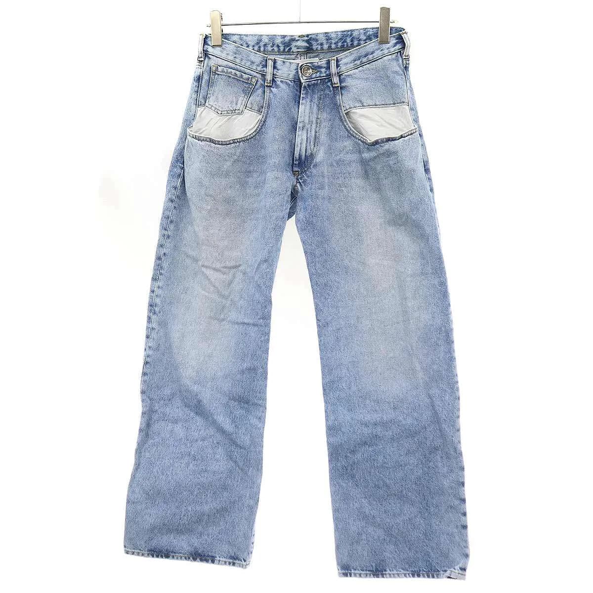 Maison Margiela メゾン マルジェラ 23AW コントラストポケット デニムパンツ S51LA0052 S30513