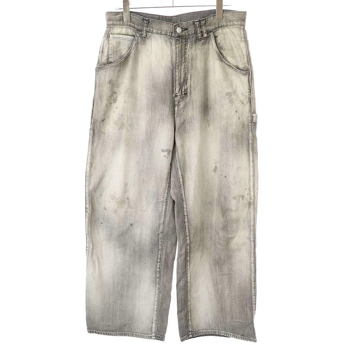 ANCELLM アンセルム 24SS AGING PAINTER PANTS エイジングペインターパンツ