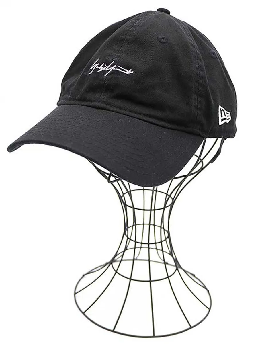 Yohji Yamamoto ヨウジヤマモト×ニューエラ ロゴ刺繍キャップ
