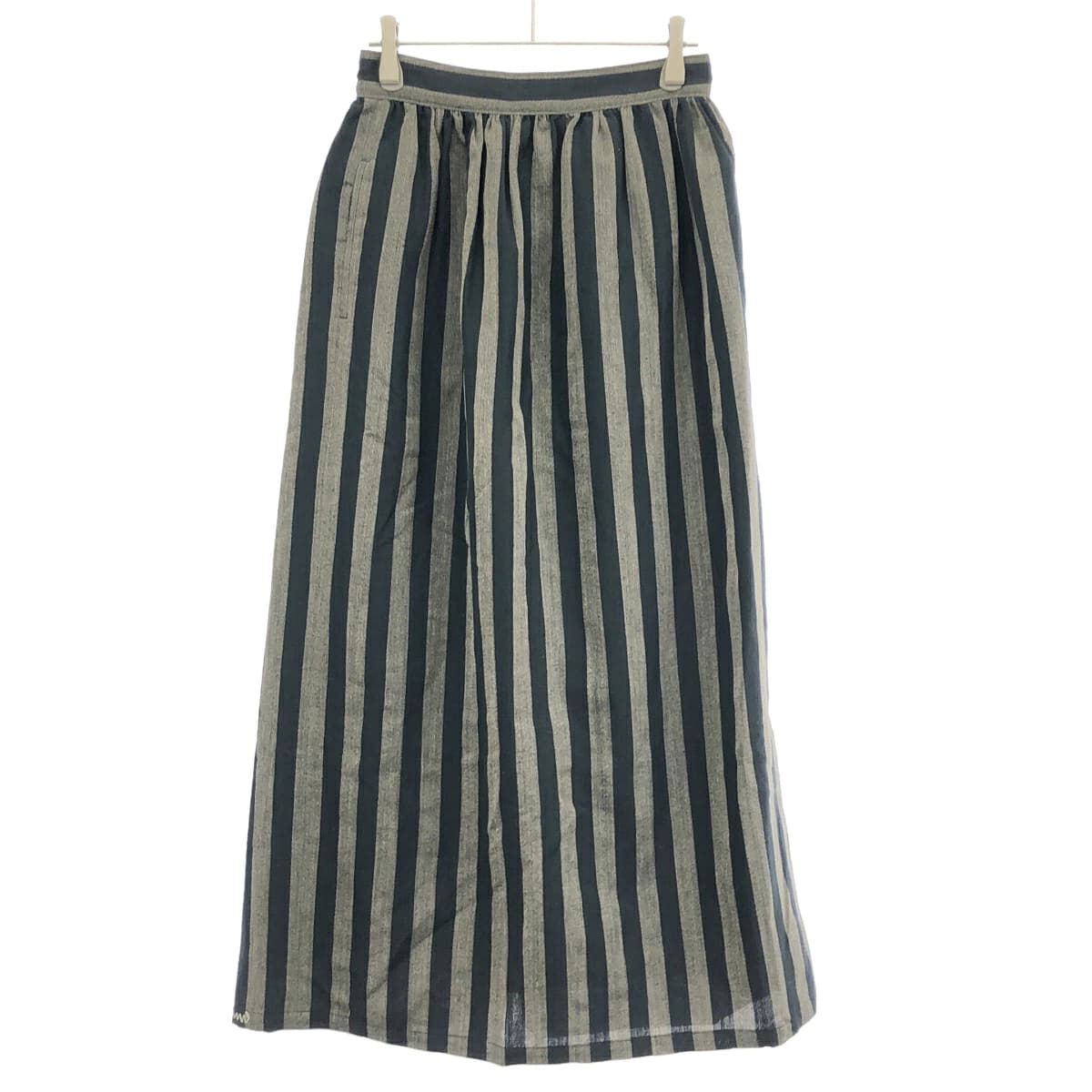 visvim ビズビム ダブリューエムブイ 24AW MAXI SKIRT STRIPE ストライプ マキシスカート 0324205008006