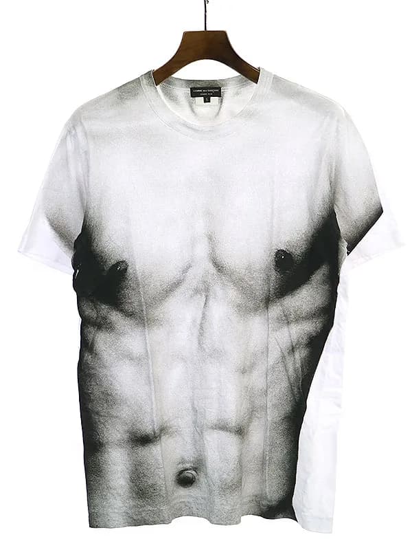 COMME des GARCONS コム デ ギャルソン オム プリュス 17SS 転写プリントTシャツ