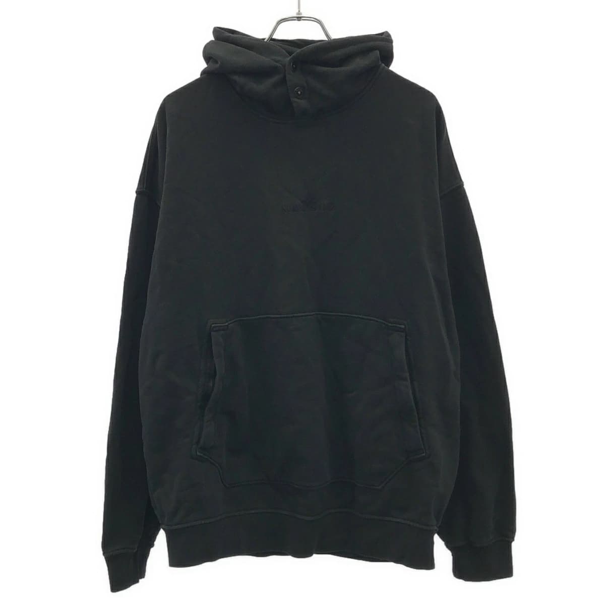 STONE ISLAND ストーンアイランド GARMENT DYED HOODIE ガーメントダイロゴ刺繍スウェットプルオーバーパーカー 781562251