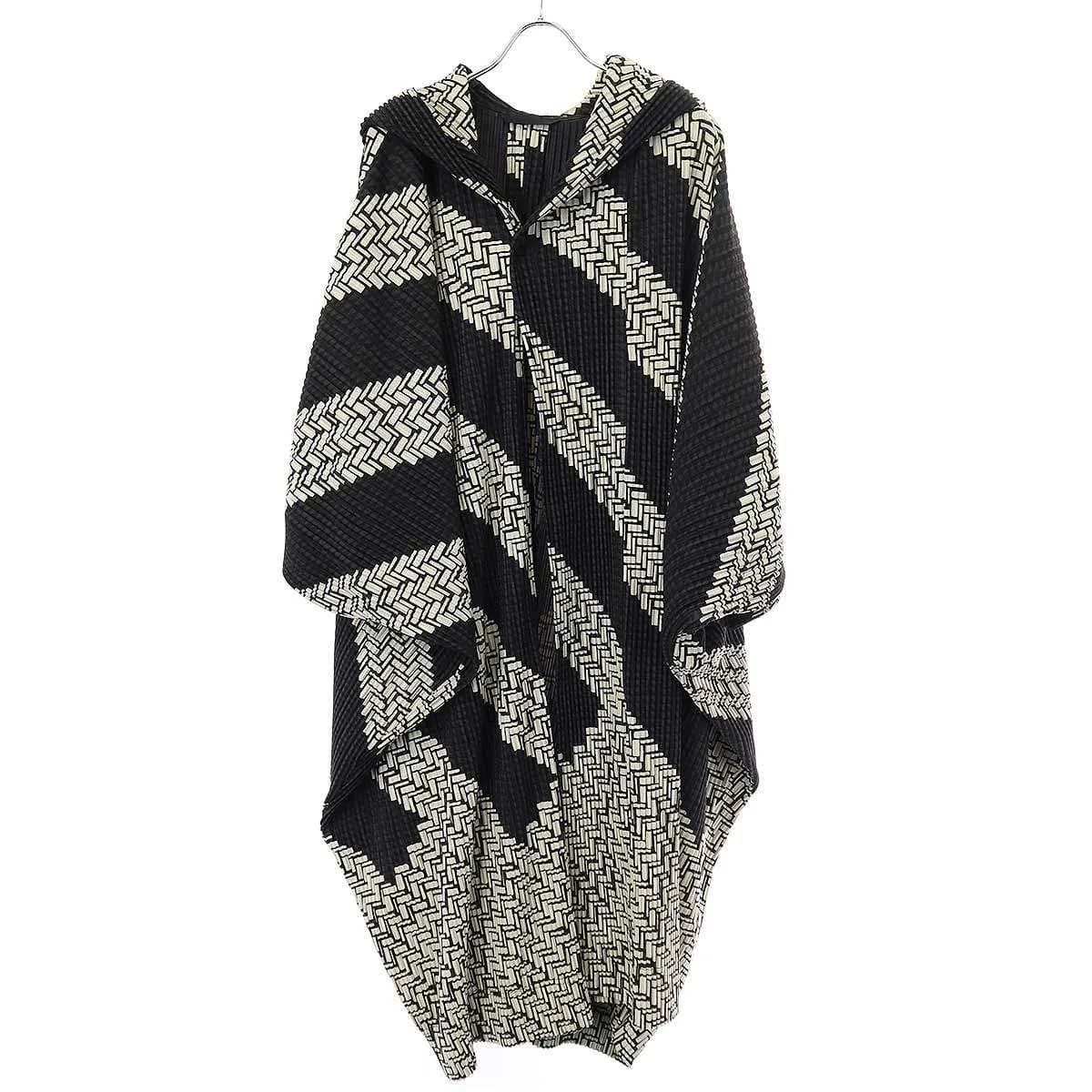 ISSEY MIYAKE オム プリッセ イッセイ ミヤケ 21AW BASKET 編み籠 バスケットプリーツコート
