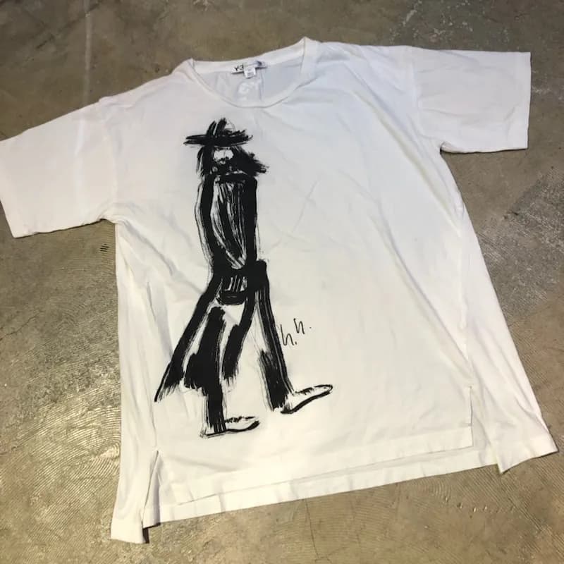 Y-3 Y-3 16SS スケッチプリントTシャツ