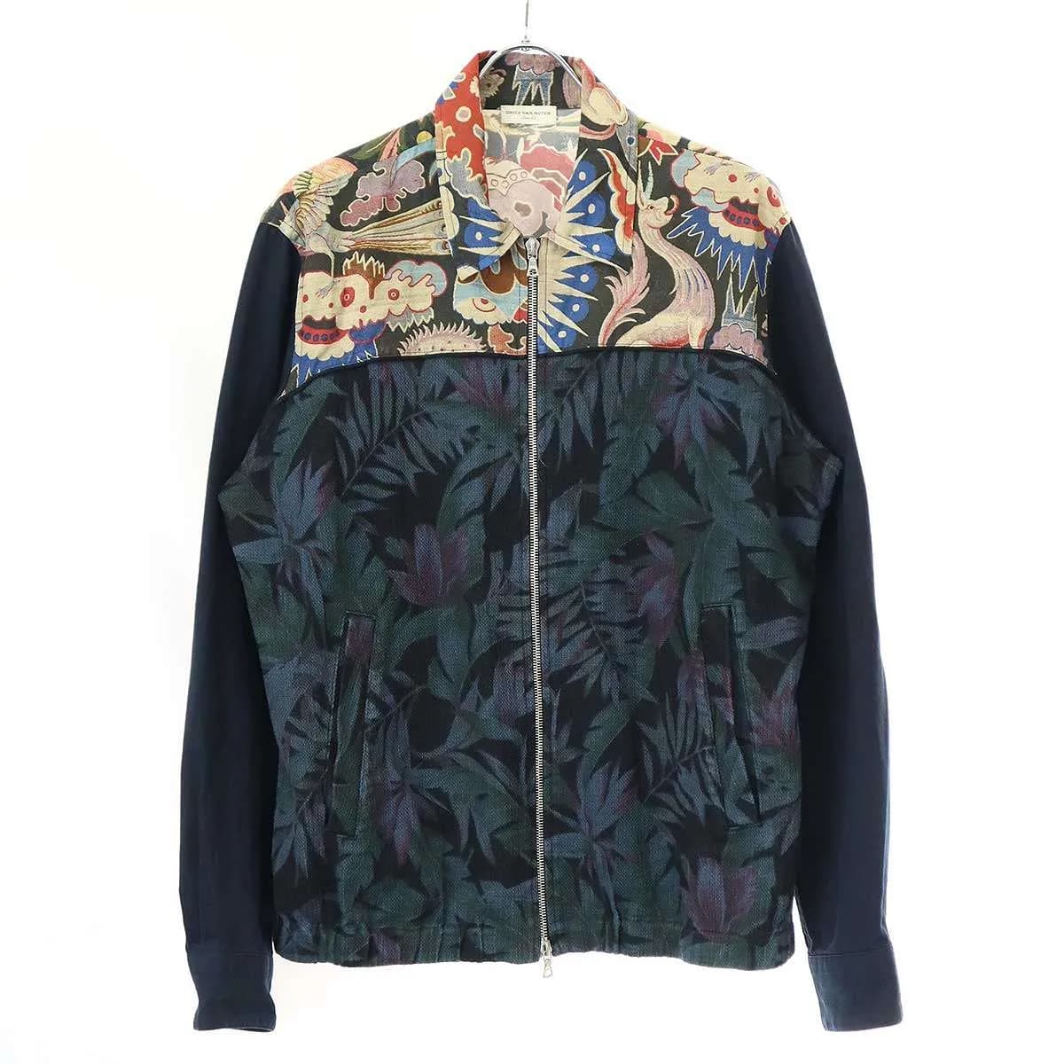 DRIES VAN NOTEN ドリスヴァンノッテン 14SS フローラルコットンレーヨンジャケット