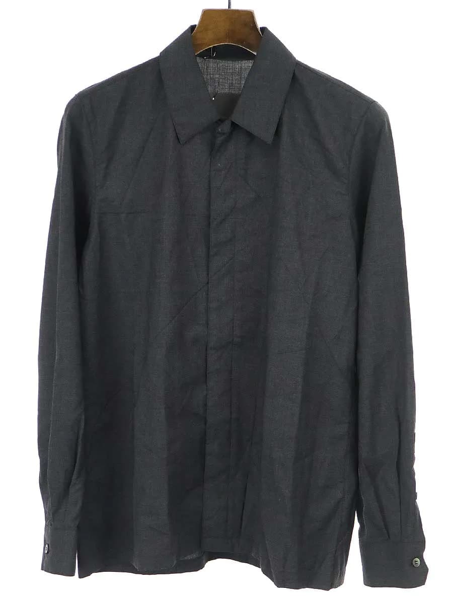 UNDERCOVER アンダーカバー 20SS UCY4404-2 蜘蛛の巣デザイン長袖シャツ