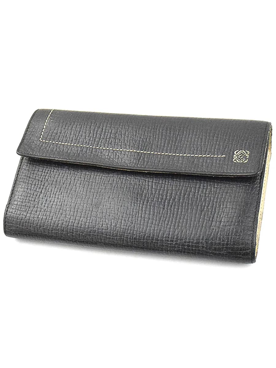 LOEWE ロエベ ロゴプリントロングウォレット