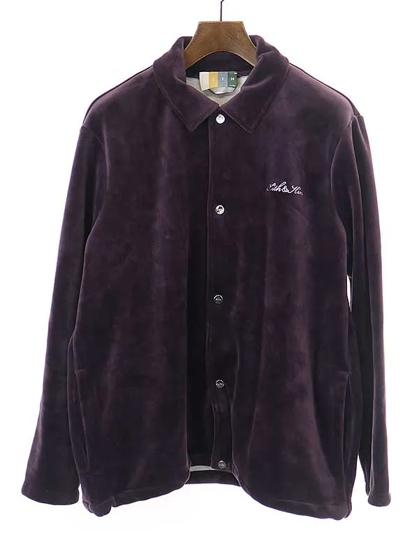 KITH キス 21AW ベルベットコーチジャケット