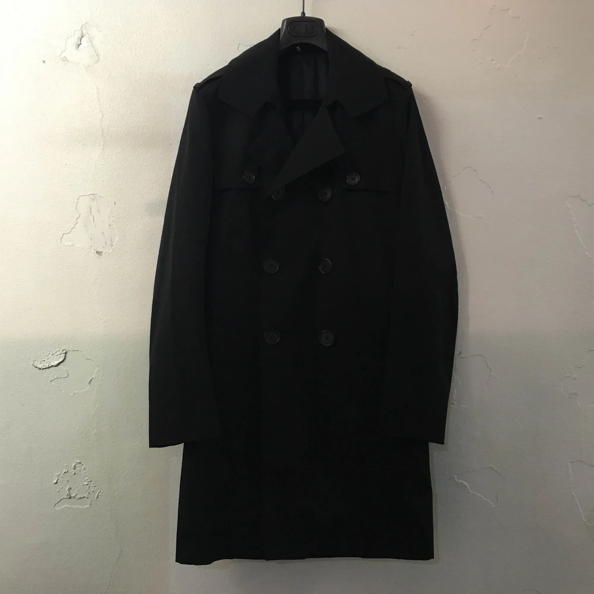 Dior HOMME Dior HOMME 07AW ポリコットントレンチコート