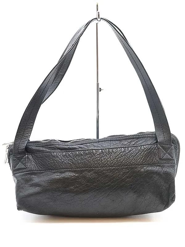 Rick Owens リックオウエンス Solid Leather Shoulder Bag カーフレザーハンドバッグ