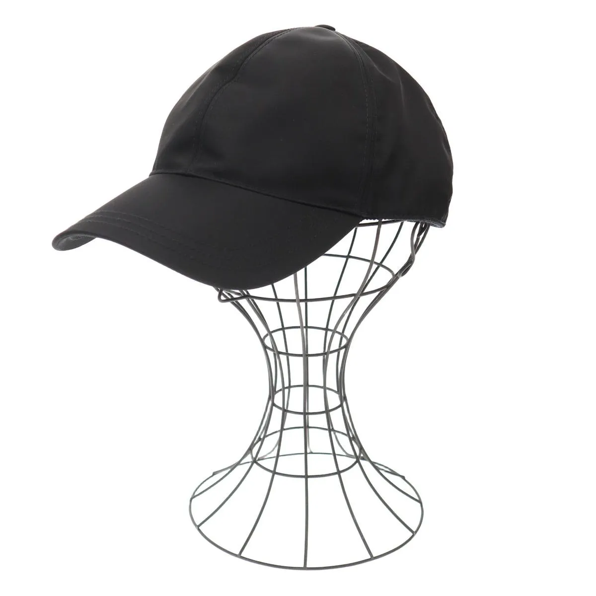 PRADA プラダ 2024 RE-NYLON ロゴプレートナイロンキャップ