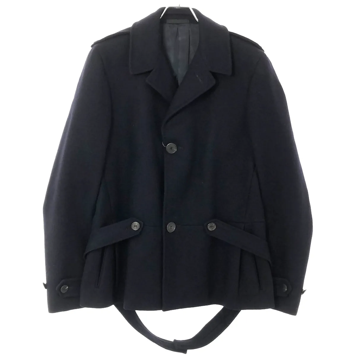 LANVIN ランバン ウールメルトンショートコート