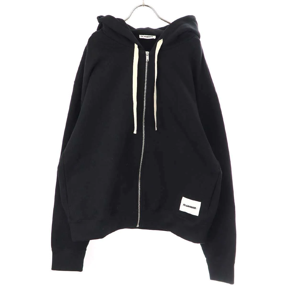 JIL SANDER ジルサンダープラス 23AW Zipped Hoodie ジップアップスウェットパーカー J47HG0101 J20039