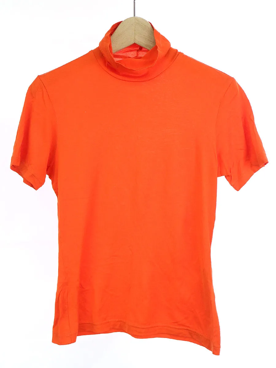 Yohji Yamamoto ヨウジヤマモトファム 05AW ハイネックコットンレーヨンTシャツ